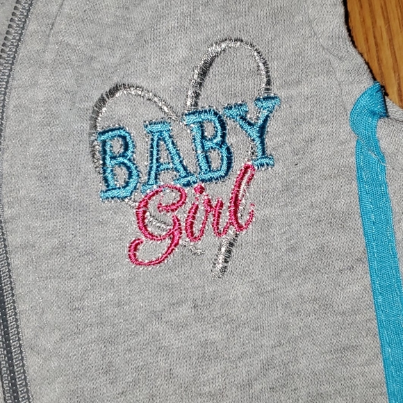 12MOS DIVA BABY GIRL VEST SILVER SHINE - Picture 3 of 8